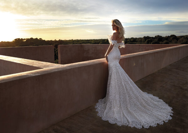 safari pronovias lace wedding dress ireland