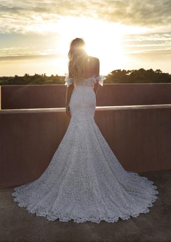 safari pronovias lace wedding dress ireland