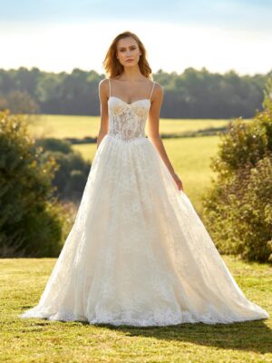 nuvira what one bridal lace wedding dress ballgown northern ireland